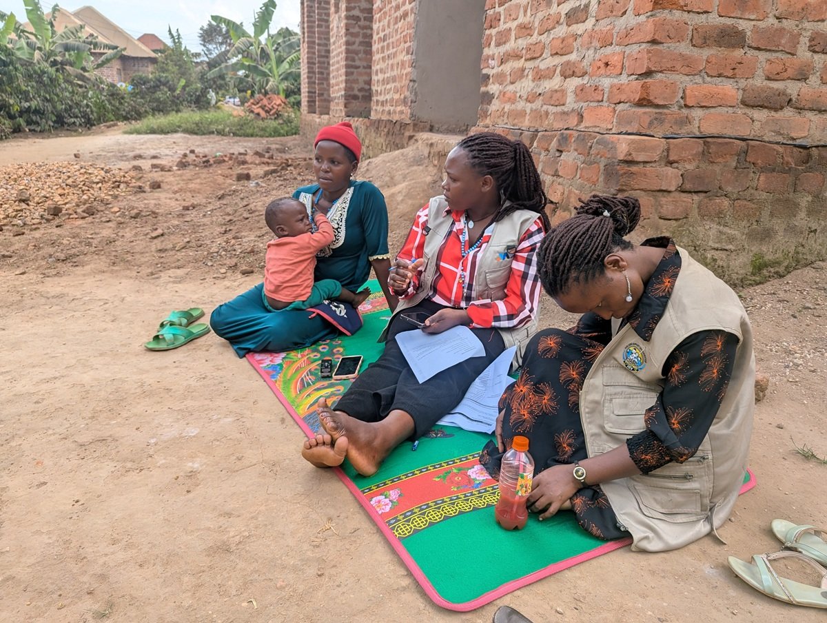 Melmo Team interveiwing a Community Member with the area CHEW 1.jpg