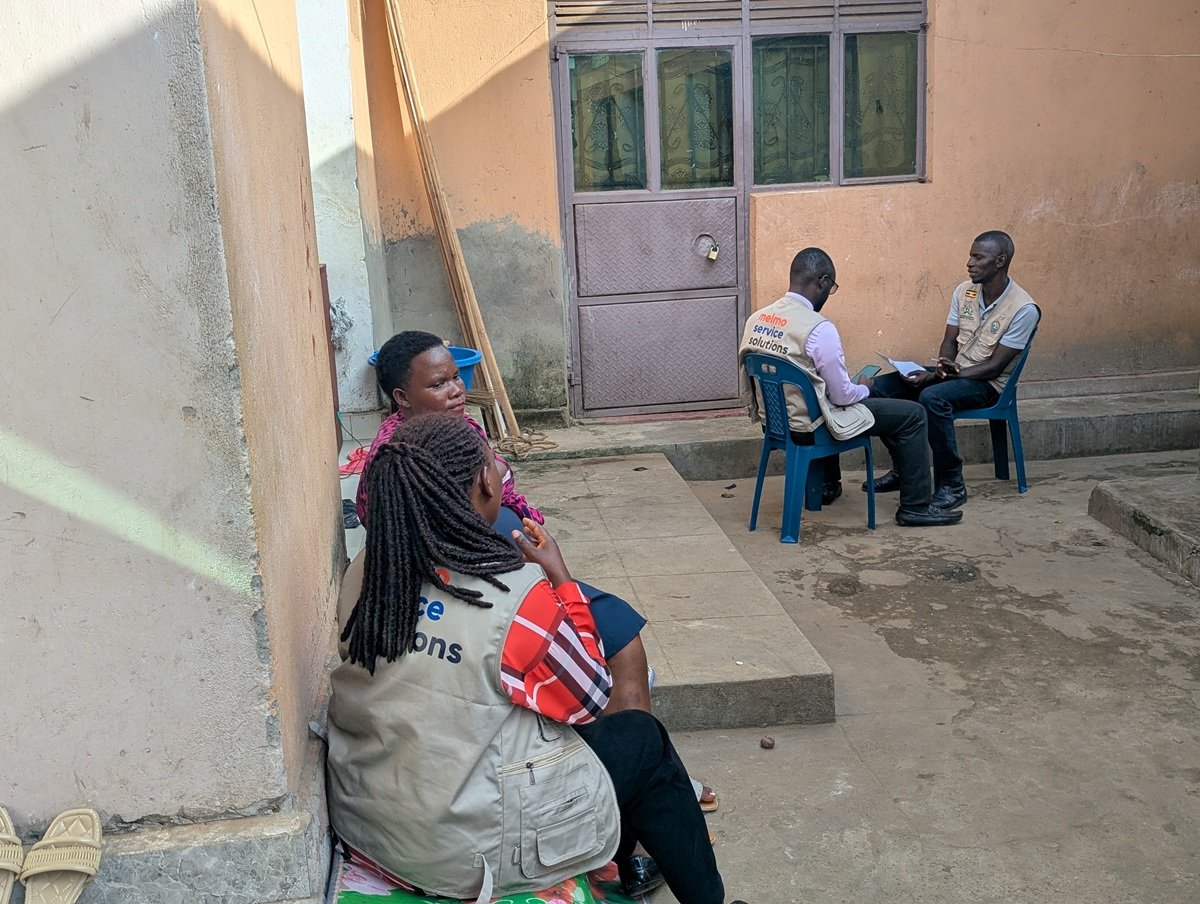 Melmo Team interveiwing a Community Member with the area CHEW 4.jpg